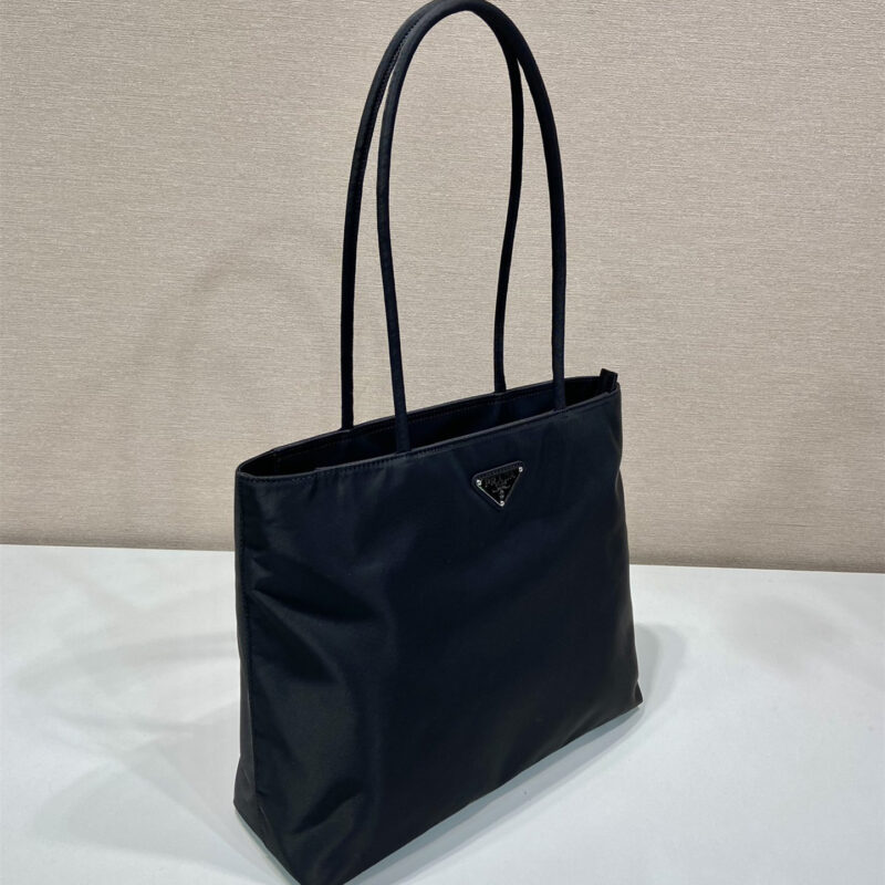 Prada*ReEdition系列托特包B6245黑色中号免检版 - Image 4