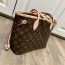 M40155 LV经典老花 Neverfull 系列小号 LV购物袋 LV单肩包 LV手提包