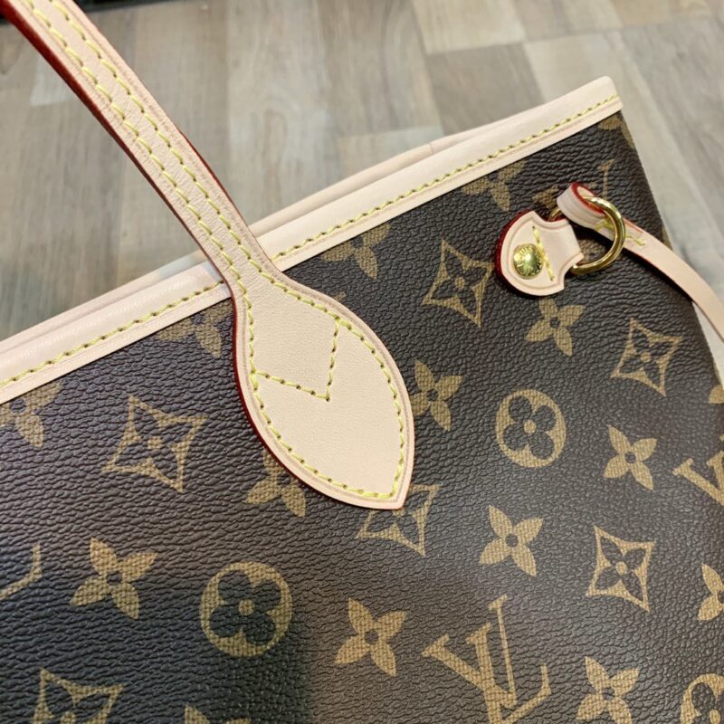 M40155 LV经典老花 Neverfull 系列小号 LV购物袋 LV单肩包 LV手提包 - Image 4