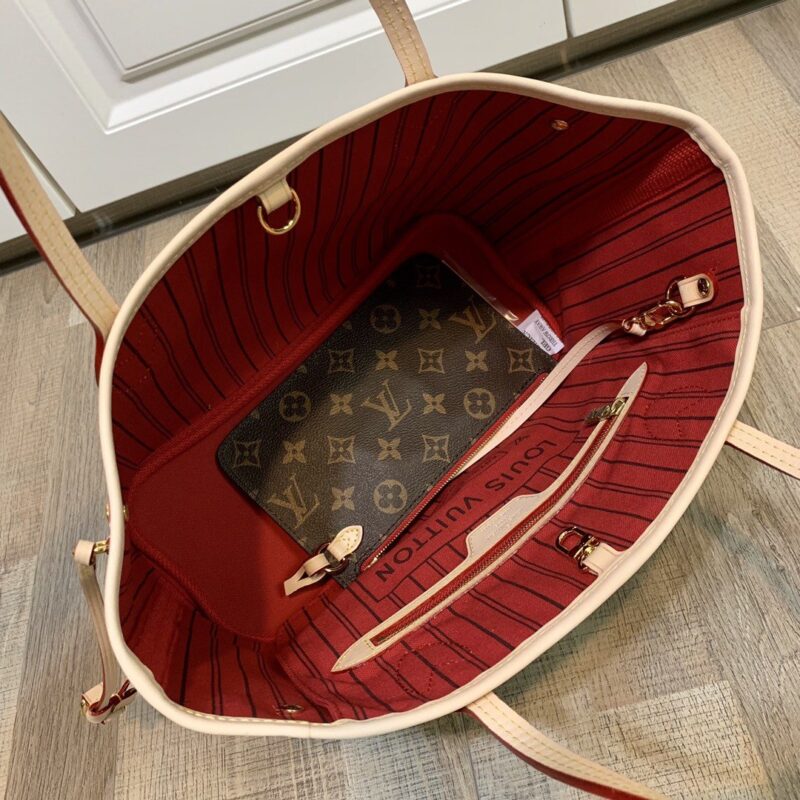 M40155 LV经典老花 Neverfull 系列小号 LV购物袋 LV单肩包 LV手提包 - Image 9