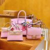 爱马仕 Birkin 铂金包 X9锦葵紫 德国进口牛皮 全手工 30cm 现货