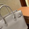 爱马仕 Birkin 30cm 奶昔白 Togo牛皮 德国进口原料 顶级工艺 金扣