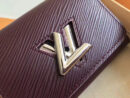 M67709 LV TWIST 短款钱夹 LV钱夹 LV女士钱包 LV水波纹短夹 紫色