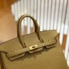爱马仕 Birkin 25cm 大地色 Togo小牛皮 金扣 原版蜜蜡线 顶级手工缝制