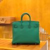 爱马仕 Birkin 25cm 丝绒绿 Togo小牛皮 金扣 原版蜜蜡线 顶级手工缝制