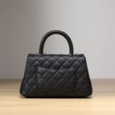 Chanel CocoHandle系列球纹牛皮手提袋免检版
