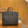 爱马仕 Birkin 铂金包 锡器灰 仿蜥蜴皮 银扣 25cm