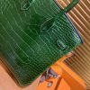 239535c077f07b5.jpg 爱马仕 Birkin铂金包 祖母绿 一级皮 美洲鳄鱼 进口原料 顶级手缝工艺 25cm