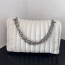 Balenciaga*Monaco系列衍缝线牛皮单肩包m
