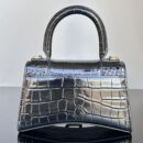 Balenciaga沙漏包-Balenciaga鳄鱼皮手袋