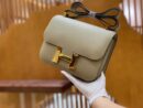 爱马仕 Constance 23cm 斑鸠灰 Epsom 掌纹小牛皮 金扣 原版蜜蜡线 顶级手工缝制