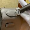 爱马仕 Kelly 凯莉包 锡器灰 德国进口 Epsom 掌纹牛皮 全手缝蜡线 银扣 28cm