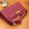 爱马仕 Mini Kelly迷你凯莉 石榴红 Epsom掌纹皮 臻品级别 1代 金扣 22cm