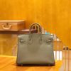 爱马仕 Birkin 25cm 大象灰 Togo 牛皮 金扣 原版蜜蜡线 顶级手缝