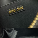 miumiu缪缪TooPretty系列5BB123保龄球手袋黑色