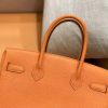 爱马仕 新增现货 birkin 铂金包 经典橙 德国进口小牛皮 金扣 30cm