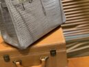 爱马仕 Birkin 30cm 巴黎灰 组合 一级湾鳄 鳄鱼皮 臻品级别