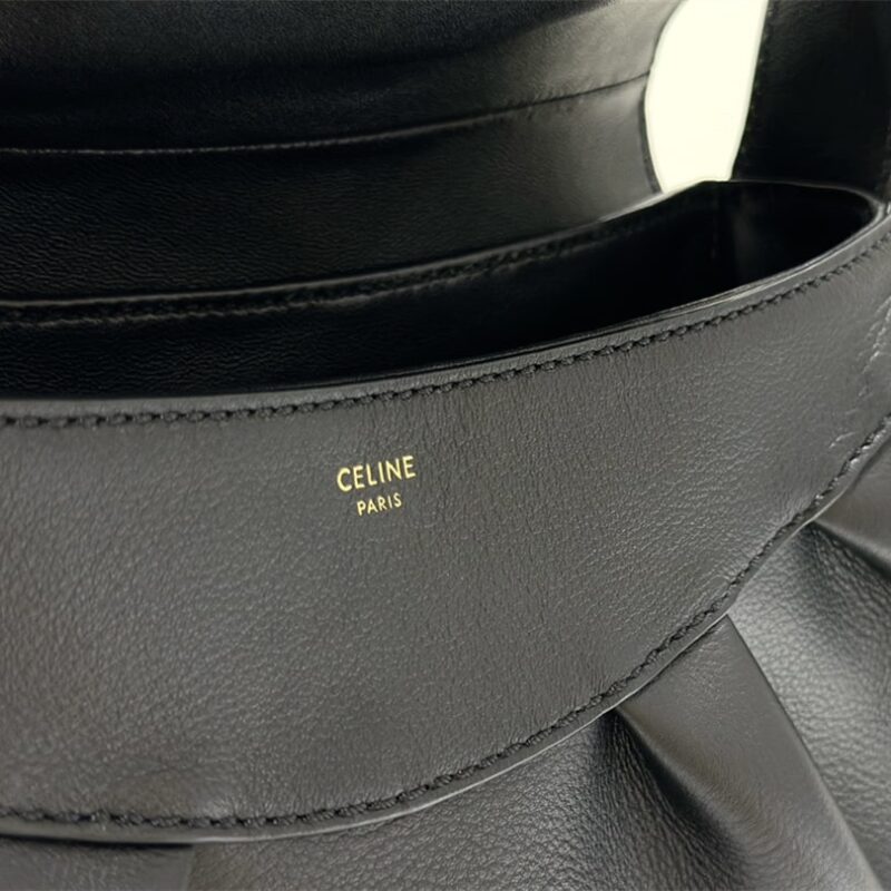 Celine*Polly系列手袋115633黑色免检版 - Image 8