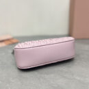 miumiu缪缪*5BH211单肩包粉色水晶链条肩带免检版