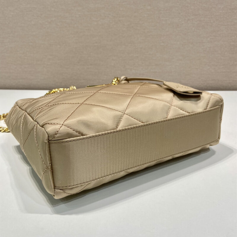 Prada*ReEdition系列中古袋1BG468卡其免检版 - Image 5