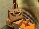 爱马仕 Birkin 太妃金 Togo牛皮 进口原料 顶级手缝工艺 30cm 现货