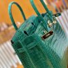 2df9eb1301a6c35.jpg 爱马仕 Birkin 30 翡翠绿 金扣 湾鳄 一级皮