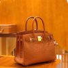 爱马仕 Birkin 30cm 金棕 一级尼罗鳄 金扣 原版蜜蜡线 顶级手缝