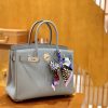 2ee76c1aaf55140.jpg 爱马仕 Birkin 30cm 冰川蓝 银扣 德国进口togo 牛皮 全手工缝制