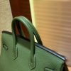 2eecb67e9b307a2.jpg 爱马仕 Birkin 25cm ( 铂金包) Togo小牛皮 丛林绿 原版蜜蜡线 全手工缝制