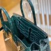 爱马仕 Birkin 30cm 英国绿 尼罗鳄鱼皮 金扣 原版蜜蜡线 顶级手缝 现货