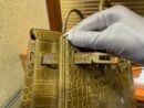 爱马仕 Birkin铂金包 褐绿色 一级皮 美洲鳄鱼 进口原料 顶级手缝工艺 25cm