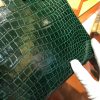 爱马仕 Birkin铂金包 祖母绿 一级皮 湾鳄鱼皮 倒V 进口原料 顶级手缝工艺 30cm