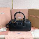 miumiu缪缪*5BB148保龄球包袋黑色免检版