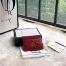 443127 Gucci GG Marmont系列卡片夹 Gucci卡包 红色
