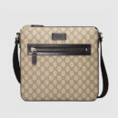 406374 Gucci GG Supreme高级人造革邮差包 Gucci男士单肩斜挎包 Gucci男包