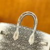3a9f5ba8636221f.jpg 爱马仕 Birkin 25cm 原色 雪花仿蜥蜴皮 全手工缝制 稀有 现货