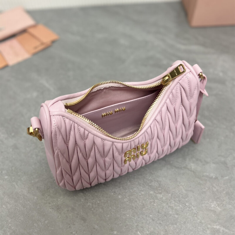 miumiu缪缪*5BH211单肩包粉色免检版 - Image 6