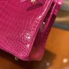 爱马仕 Birkin 25cm 30cm 天方夜谭紫 一级尼罗鳄鱼皮 顶级工艺全手工制作