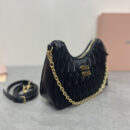 miumiu缪缪*5BH211单肩包黑色免检版