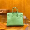 爱马仕 Birkin 25cm 牛油果绿 Togo小牛皮 金扣 原版蜜蜡线 顶级手工缝制