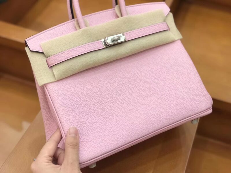 爱马仕 新增现货 birkin 铂金包 锦葵紫 德国进口小牛皮 25cm - Image 2