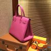 3f4ae825276acd4.jpg 爱马仕 Birkin 30cm ( 铂金包) Togo小牛皮 玉兰粉 原版蜜蜡线 全手工缝制