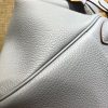爱马仕 Lindy琳迪包 亚麻蓝 德国进口togo牛皮 全手工缝制 银扣 30cm