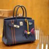 413c8a64ee0c41b.jpg 爱马仕 Birkin 30cm 中队长 银扣 德国进口togo 牛皮 全手工缝制