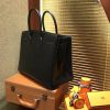 4154f866581128c.jpg 爱马仕 Birkin铂金包 经典黑金 德国BOX牛皮 原版蜜蜡线 顶级手缝 金扣 35cm