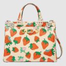 564714 08NAX 9036 Gucci Zumi系列中号手提包 Gucci女包 象牙白