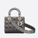 M0538 迪奥Lady Dior MyABCDior 手袋 羊皮革藤格纹 青铜色