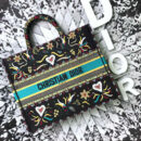 M1286 DIOR BOOK TOTE刺绣帆布手提包 Dior女包