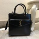 561203 YSL女包 UPTOWN 小号 镜面皮 YSL手提袋手拿包 黑色