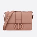 M9203 Dior 30 Montaigne 手袋 迪奥蒙田包 绯红色哑光粒面牛皮革
